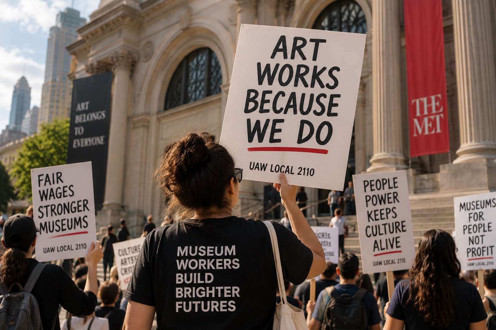 Museum Workers Strike Vote: Could You Afford a Museum Job?